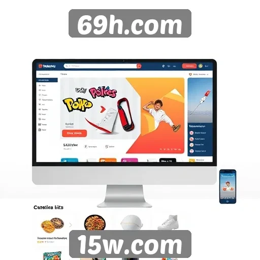 Navegação e usabilidade do site 69h.com em foco